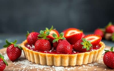 Recette de Tarte aux Fraises Sans Gluten