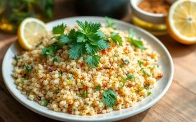 Taboulé sans gluten au quinoa : recette facile et savoureuse