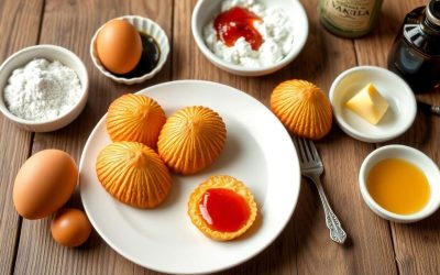 Madeleines à la Confiture : dessert Sans Gluten