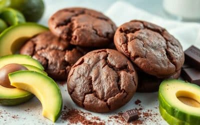 Sablés sans gluten : chocolat et avocat