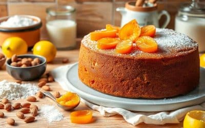 Gâteau sans gluten aux abricots : recette facile et délicieuse