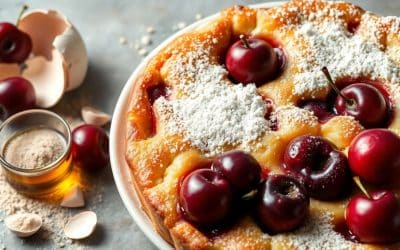 Clafoutis cerises sans gluten