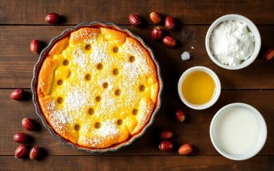 Clafoutis Aux Brugnons Sans Gluten : recette Savoureuse