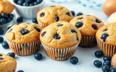 Recette de Muffins aux Myrtilles Sans Gluten
