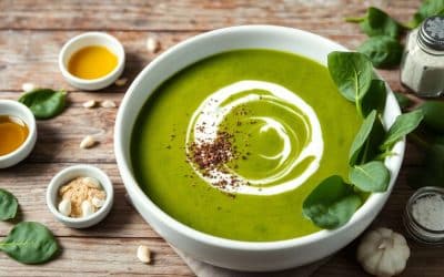 Crème d&rsquo;épinards sans gluten et sans lactose : recette savoureuse et healthy