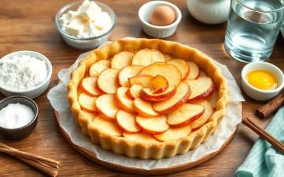 Tarte aux pommes : recette de pâte brisée sans gluten