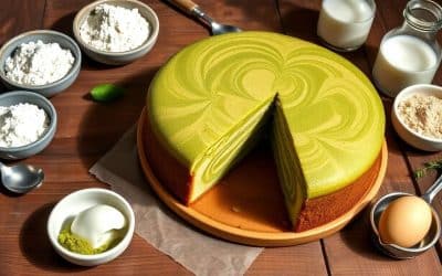 Gâteau marbré sans gluten : découvrez notre recette au thé matcha