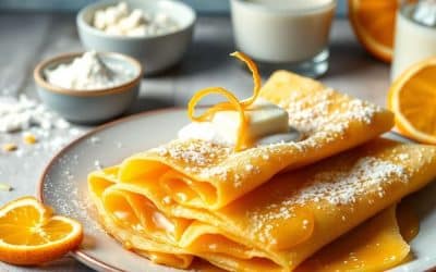 Crêpes Suzette sans gluten : recette gourmande et facile