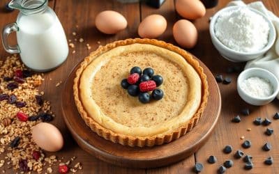 Tarte Muesli Facile : recette Sans Gluten et Sans Pâte