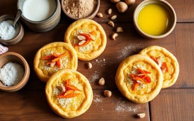 Blinis sans gluten : carotte et noisette savoureux