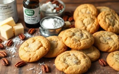 Biscuits aux noix de pécan sans gluten : recette facile et savoureuse