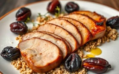 Recette sans gluten : magret au sarrasin et pruneaux