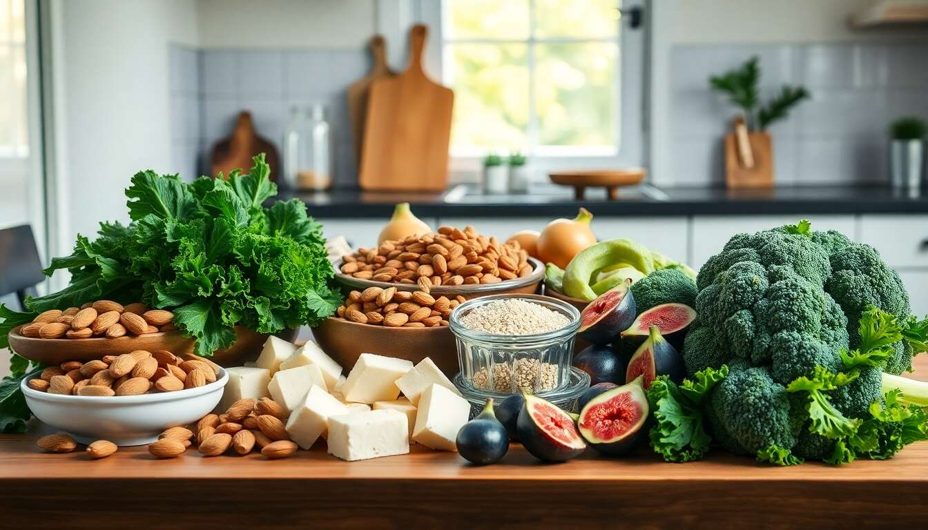 Les meilleures sources v&eacute;g&eacute;tales de calcium