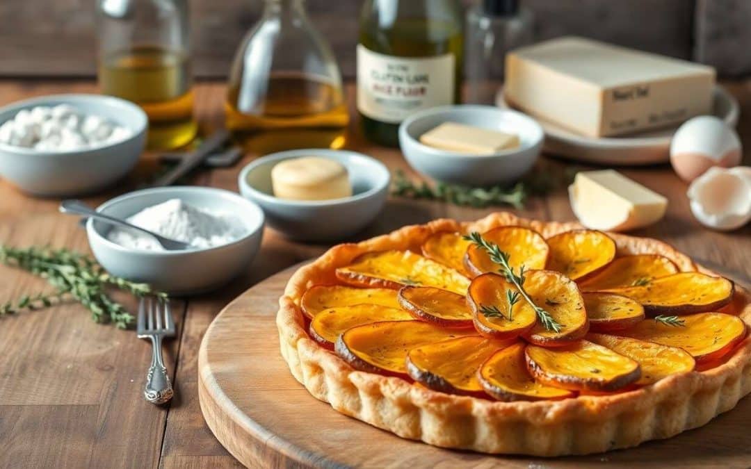 Tarte Rustique Sans Gluten à la Courge : recette Délicieuse et Facile