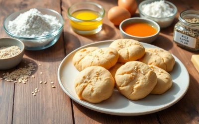 Délicieux biscuits sans gluten au sésame