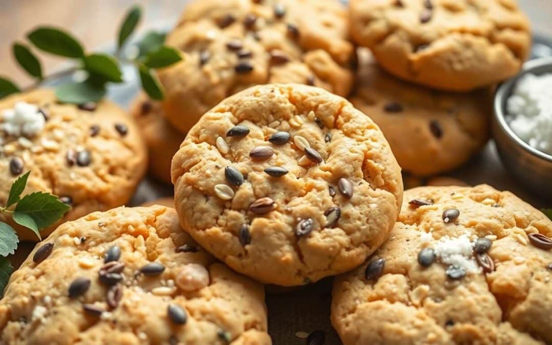 Biscuits sans gluten aux graines pour le petit-déjeuner
