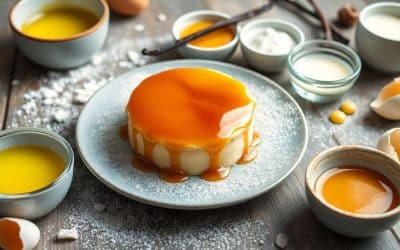 CrĆØmes caramel sans gluten : recette gourmande