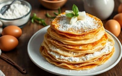 CrĆŖpes sans gluten et sans lactose : la recette gourmande