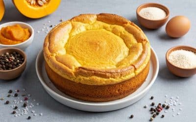 Soufflé de potimarron sans gluten : recette à la purée de noisette
