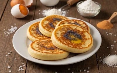 Blinis sans gluten au pavot : recette facile et savoureuse