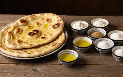 Pain naan sans gluten : recette facile et savoureuse