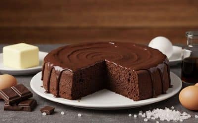 Gâteau magique sans gluten au chocolat : recette facile et délicieuse