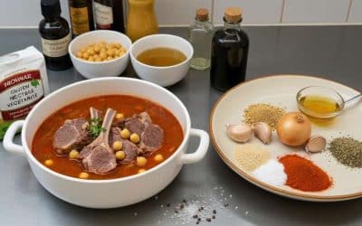 Chorba d&rsquo;agneau et pois chiches : recette sans gluten idéale