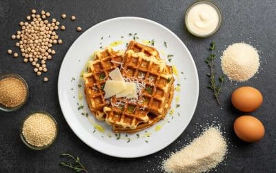 Gaufres salées sans gluten : délicieuse recette facile