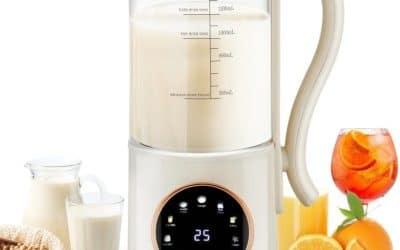 Test de la Dancongtea : machine à lait de noix et boissons végétales autonettoyante