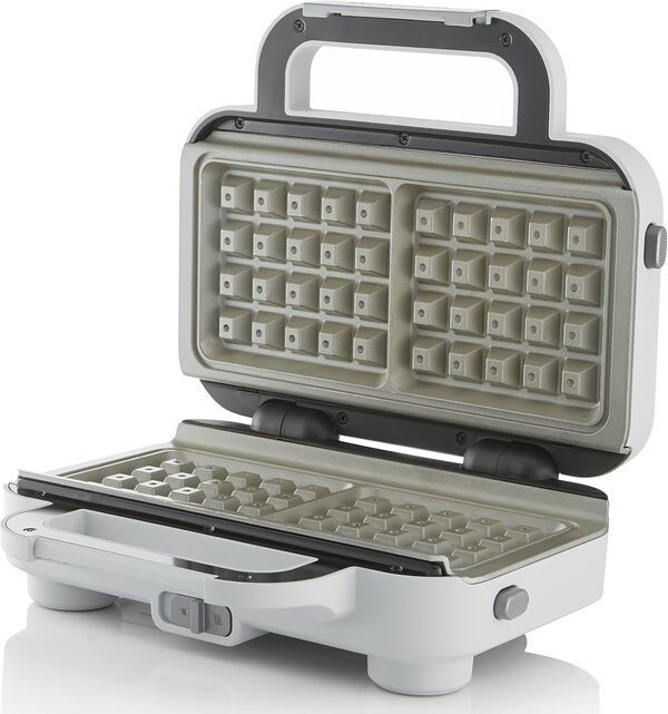 Breville VST072X Machine à gaufres, Gris/Argent