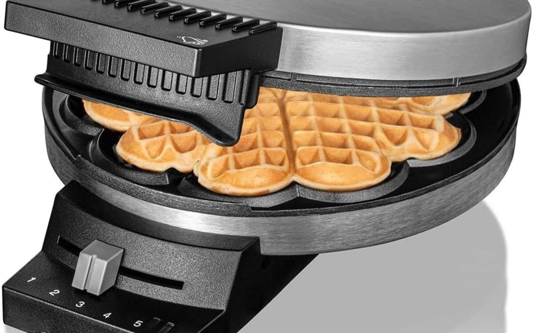 Test du Gaufrier Cloer 189 : des gaufres en forme de cœur parfaites