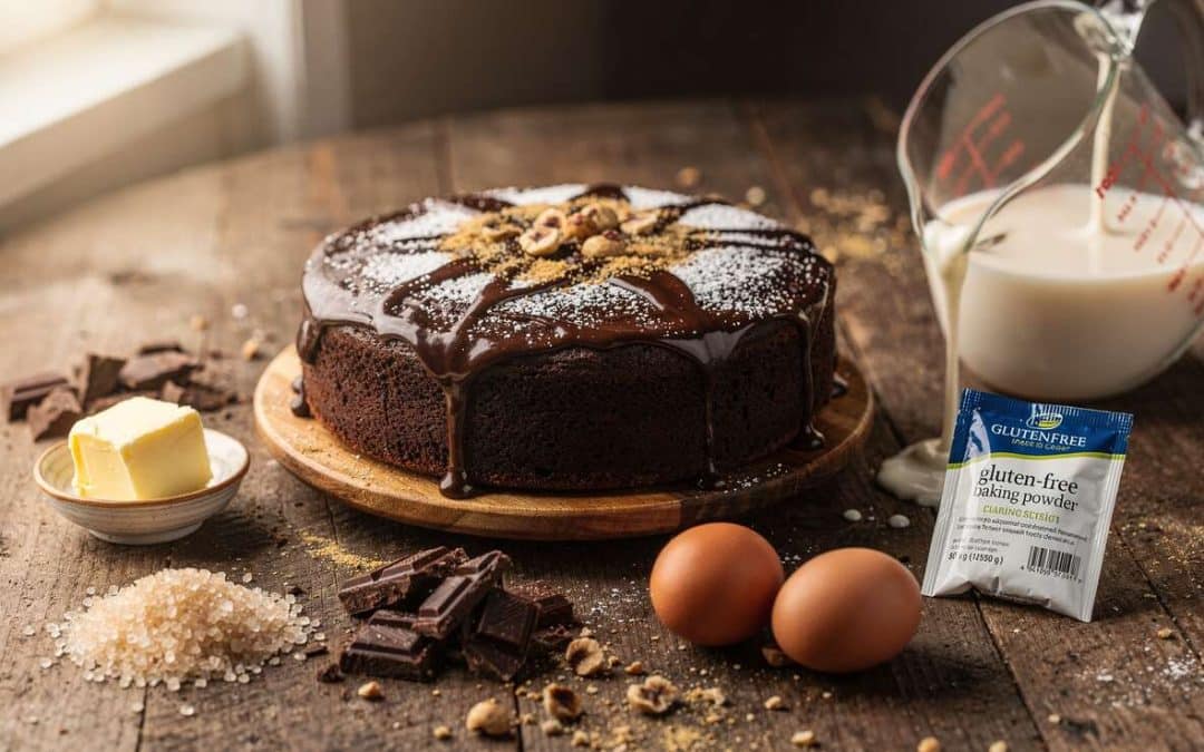 Cake choco-noisette sans gluten : la recette gourmande