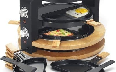 Test de l’appareil à raclette KCWOOD.8.SUPER 1500W : convivialité assurée