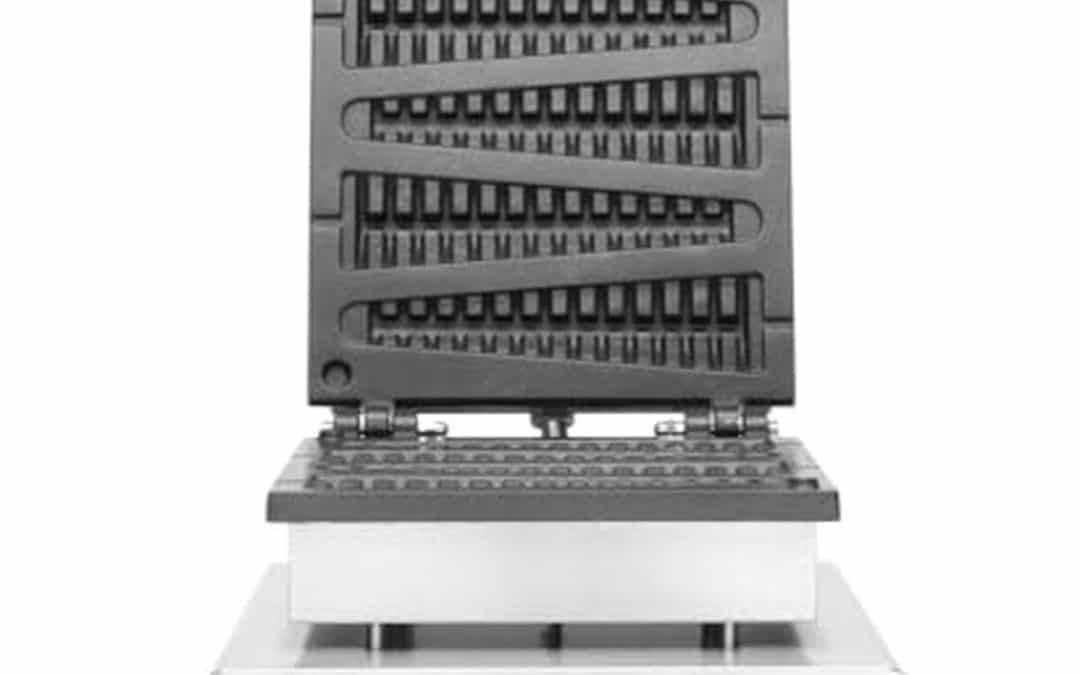 Test du gaufrier Hendi sucettes : gourmandise sur bâton en acier inoxydable