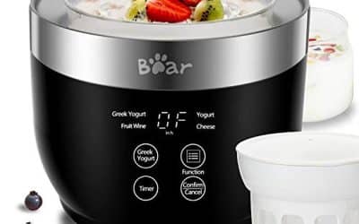Test : yaourtière numérique et ses pots en verre