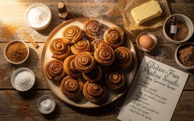 Escargots pralins sans gluten : recette gourmande facile