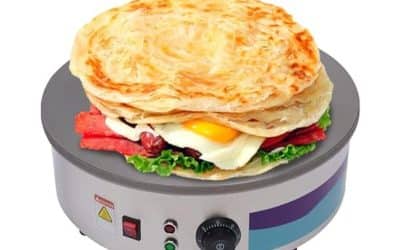 Test : crêpière électrique inox 2800W 45cm professionnelle