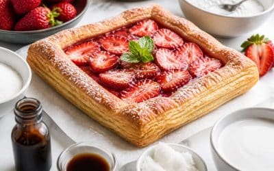 Feuilleté aux fraises sans gluten : la recette parfaite