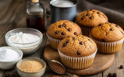 Muffins sans gluten au café : recette gourmande