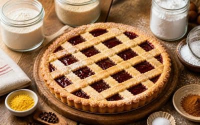 Tarte de Linz sans gluten : recette facile et savoureuse