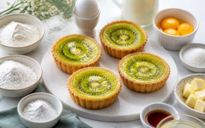 Recette de tartelettes kiwi sans gluten