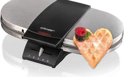 Test : cloer 1329 double gaufrier 1700 W en acier inoxydable