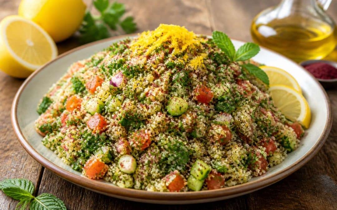 Recette de taboulé sans gluten : fraîcheur et saveurs garanties