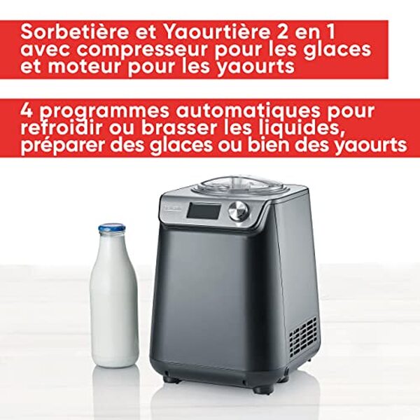 Découvrez notre test détaillé de la sorbetière 2-en-1 Severin EZ 7407. Performances, capacité et praticité de ce modèle compact 135 W : tous les détails pour bien choisir. 