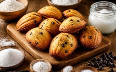 Madeleines sans gluten aux pépites de chocolat : recette gourmande