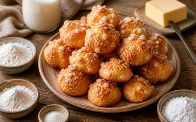 Chouquettes sans gluten : recette de pâte à choux artisanale