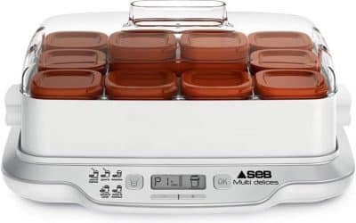 Test : yaourtière Seb Multidélices express 12 pots