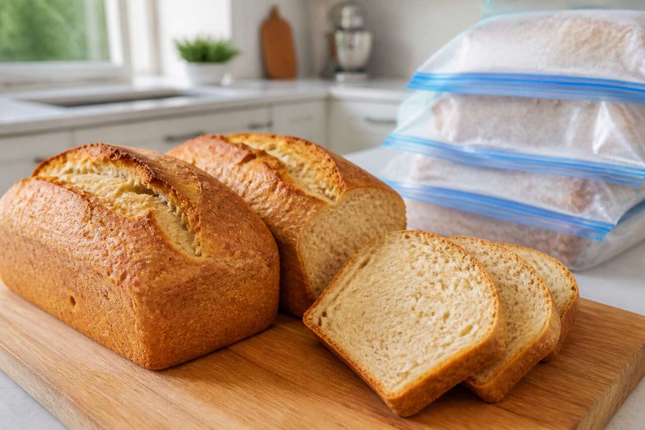 Congeler le pain sans gluten: méthode, durées et erreur à éviter Congeler le pain sans gluten: méthode, durées et erreur à éviter