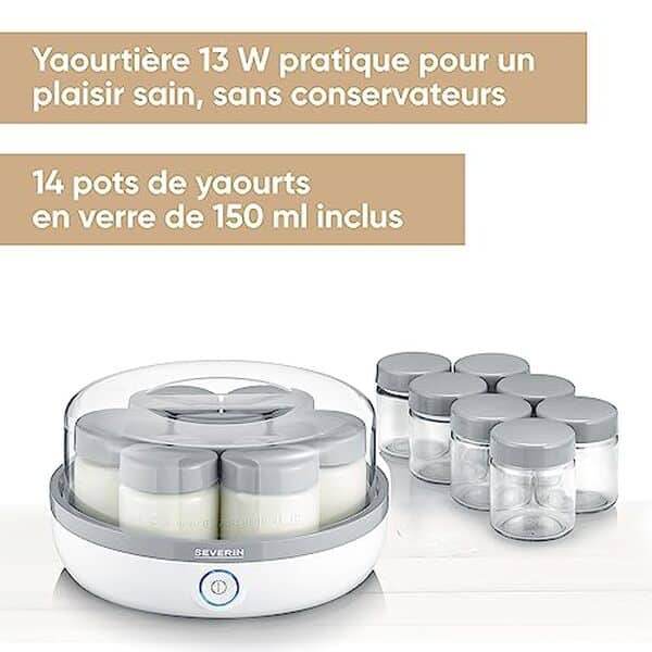 Découvrez notre test détaillé de la yaourtière Severin JG 3520 : performances, praticité et avantages de ce modèle compact pour faire vos yaourts maison.