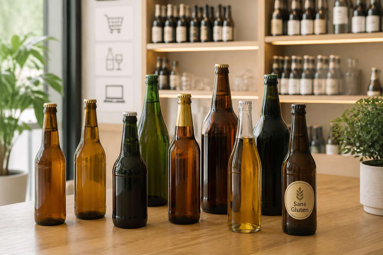 Quelles bi&egrave;res sans gluten en bouteille et o&ugrave; les trouver (grande surface, cavistes, en ligne)